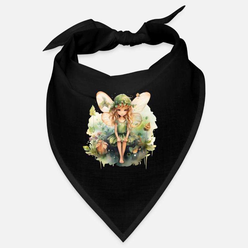 Petite fée aquarelle Bandana