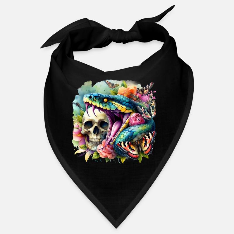 Snake Skull Bandana