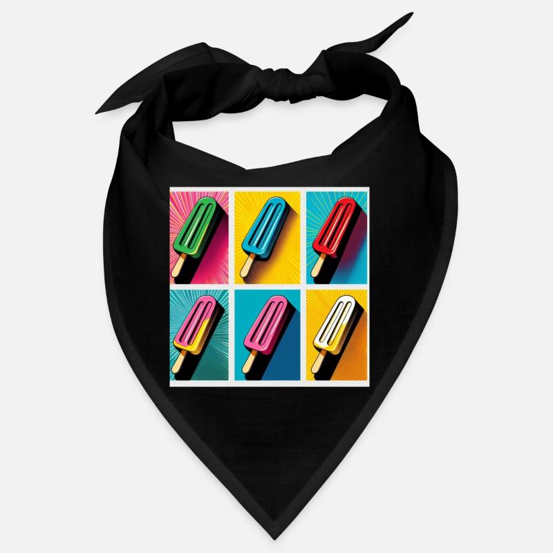 Eis am Stil Popsicle Pop Art II Bandana