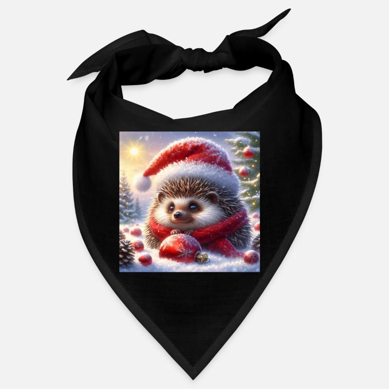 Hérisson de Noël Bandana