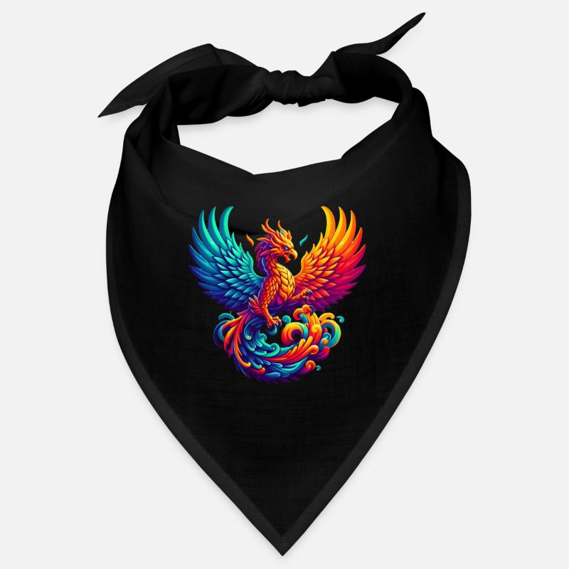 Hyper Flammes du phénix majestueux Bandana