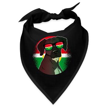 Union des Arabischen Maghreb - Bandana - Schwarz - Vorne