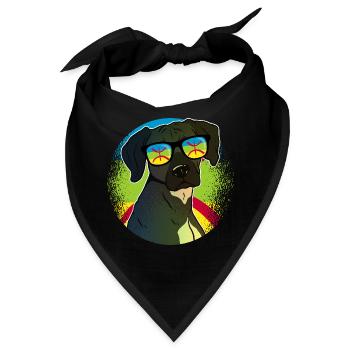 Amazigh - Bandana - Schwarz - Vorne