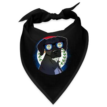 Belize - Bandana - Schwarz - Vorne