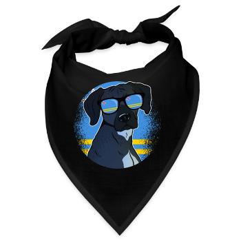 Aruba - Bandana - Schwarz - Vorne