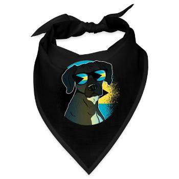 Bahamas - Bandana - Schwarz - Vorne