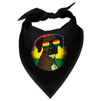 Bolivien - Bandana - Schwarz - Vorne