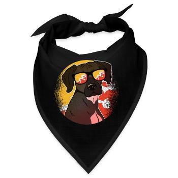 Bhutan - Bandana - Schwarz - Vorne