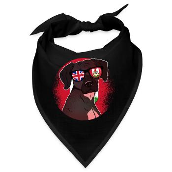 Bermuda - Bandana - Schwarz - Vorne