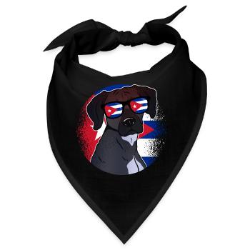 Kuba - Bandana - Schwarz - Vorne