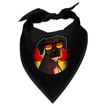 DDR - Bandana - Schwarz - Vorne