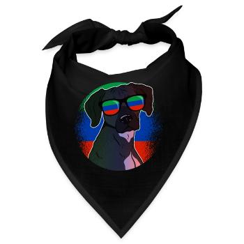 Dagestan - Bandana - Schwarz - Vorne