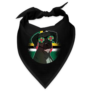 Dominica - Bandana - Schwarz - Vorne