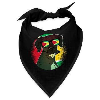 Guyana - Bandana - Schwarz - Vorne
