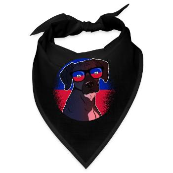 Haiti - Bandana - Schwarz - Vorne