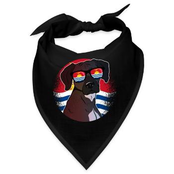 Kiribati - Bandana - Schwarz - Vorne
