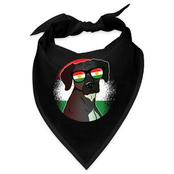Kurdistan - Bandana - Schwarz - Vorne