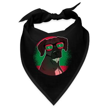 Malediven - Bandana - Schwarz - Vorne