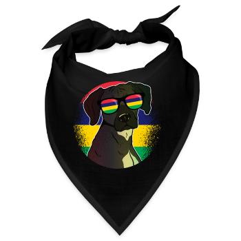 Mauritius - Bandana - Schwarz - Vorne