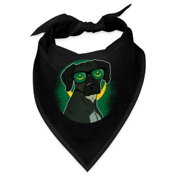 Mauretanien - Bandana - Schwarz - Vorne