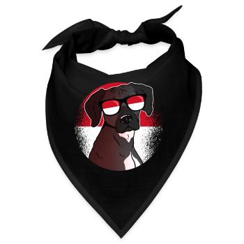 Monaco - Bandana - Schwarz - Vorne