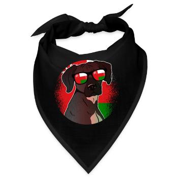 Oman - Bandana - Schwarz - Vorne