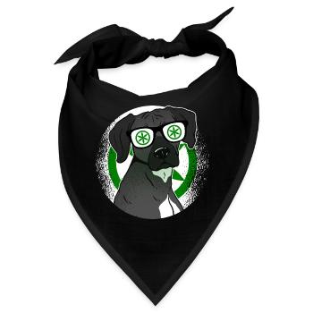 Padanien - Bandana - Schwarz - Vorne