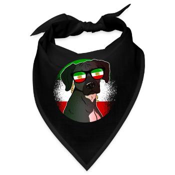 Persien - Bandana - Schwarz - Vorne