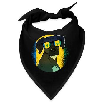 St. Vincent und die Grenadinen - Bandana - Schwarz - Vorne