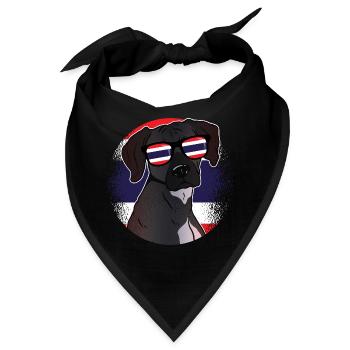 Thailand - Bandana - Schwarz - Vorne