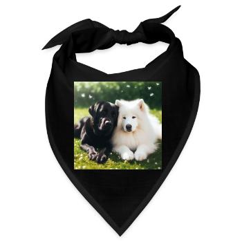 OIG1-KARTON - Bandana - Schwarz - Vorne
