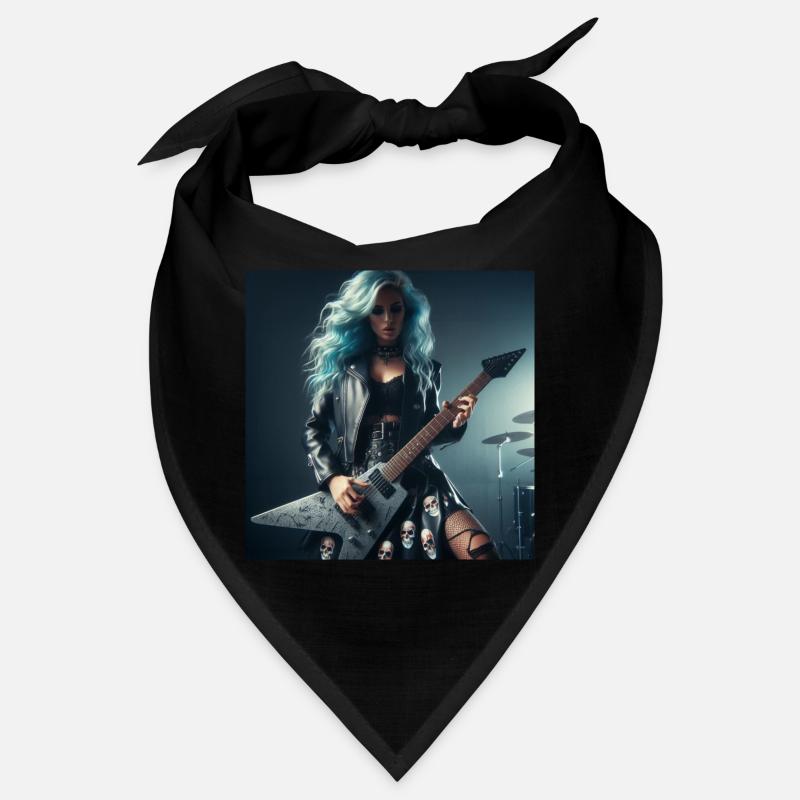 Guitariste de heavy metal Bandana