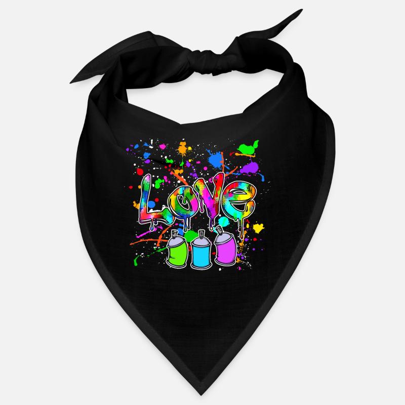 Wildstyle Graffiti Spray Can Sprayer Street Art Bandana