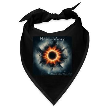 NW - bis die Sonne ausbrennt - Bandana - Schwarz - Vorne
