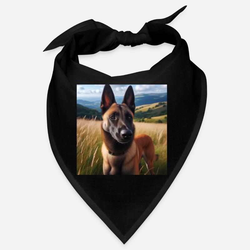 Malinois belge Bandana