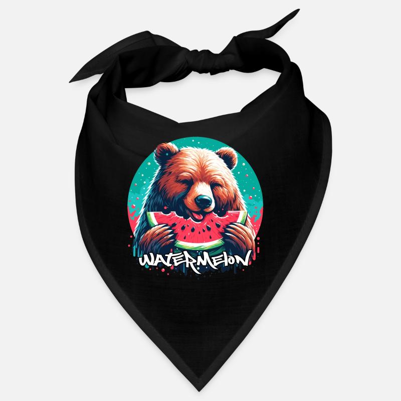 Pastèque ours cadeau délicieux Bandana