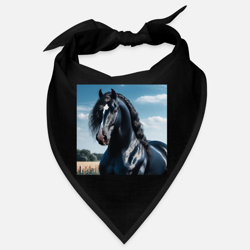 L’élégance du cheval Bandana