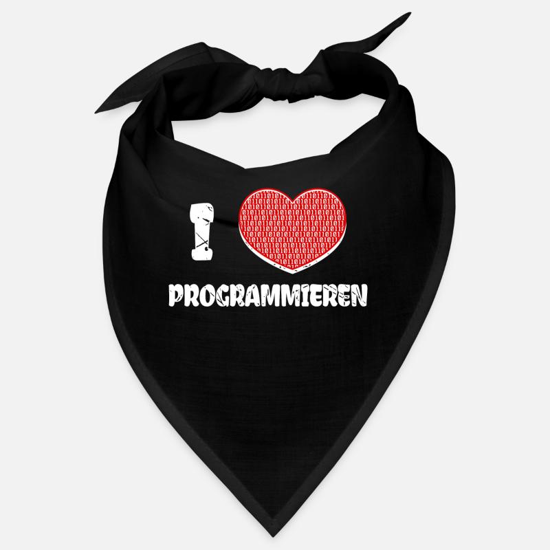 Developer Herz Programmierer Statement Informatik Bandana