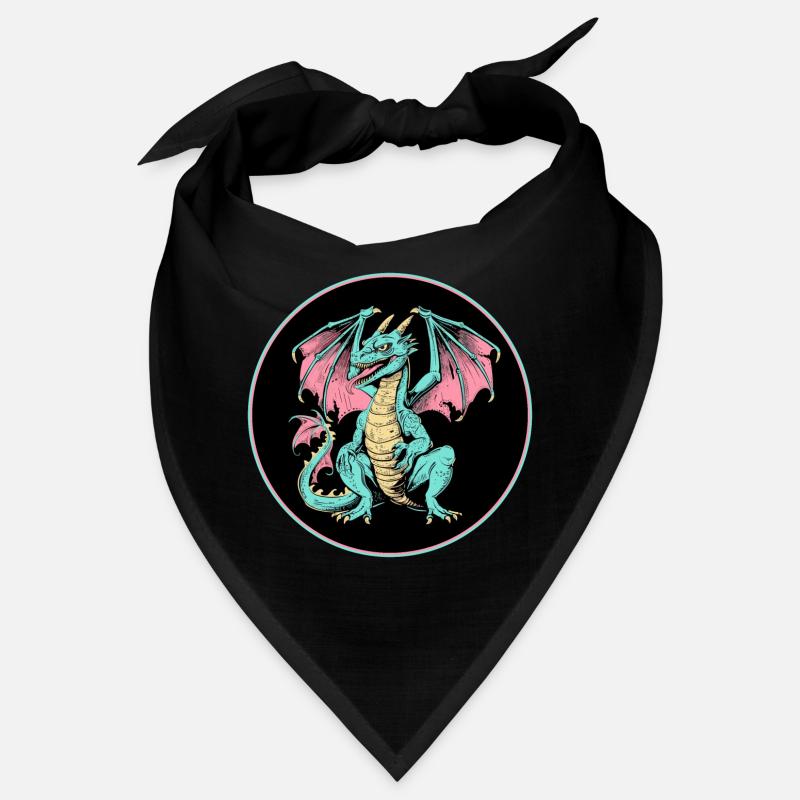 A very cool Dragon. A mighty phantasy creature Bandana