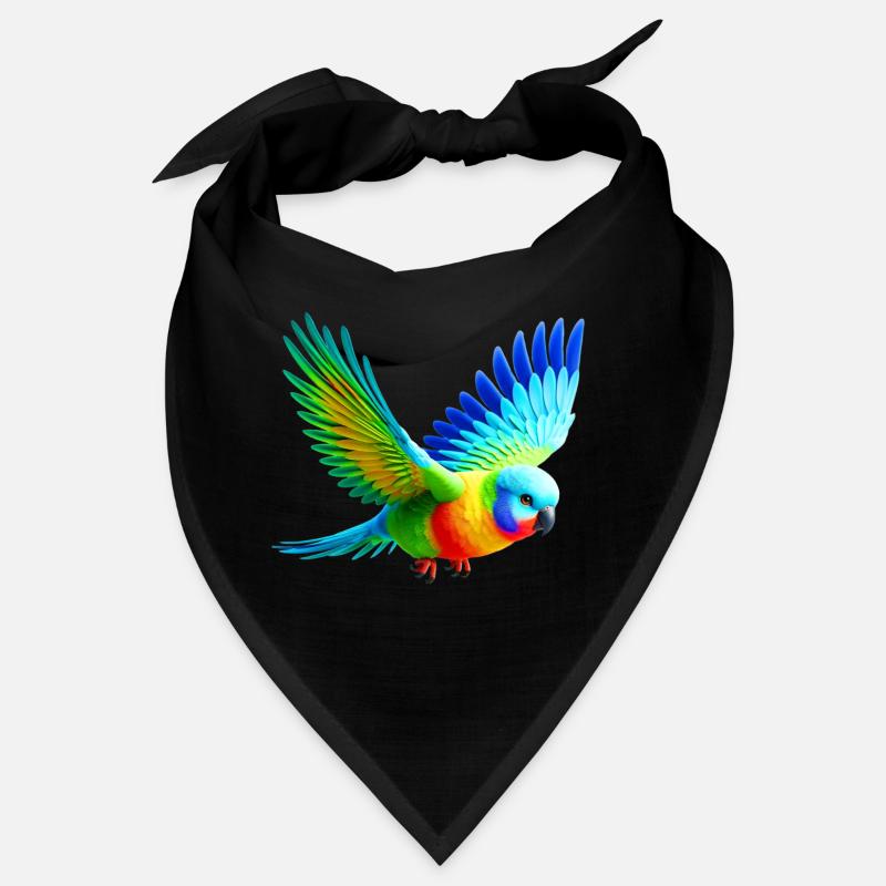 Rainbow Parakeet (03) Bandana