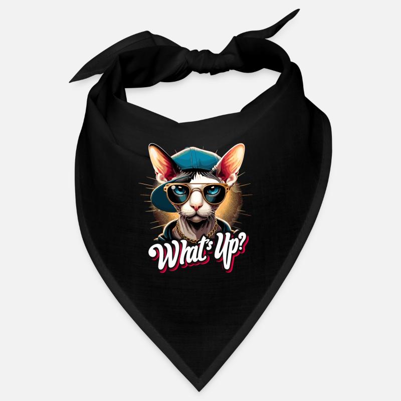 Cornish Rex Was geht ab Katze Geschenk Bandana