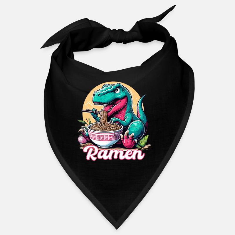 Cute T-Rex Ramen Dinosaur Gift Bandana