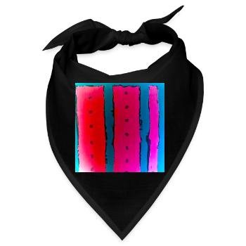 Künstlerischer Fugenmörtel - Bandana - Schwarz - Vorne