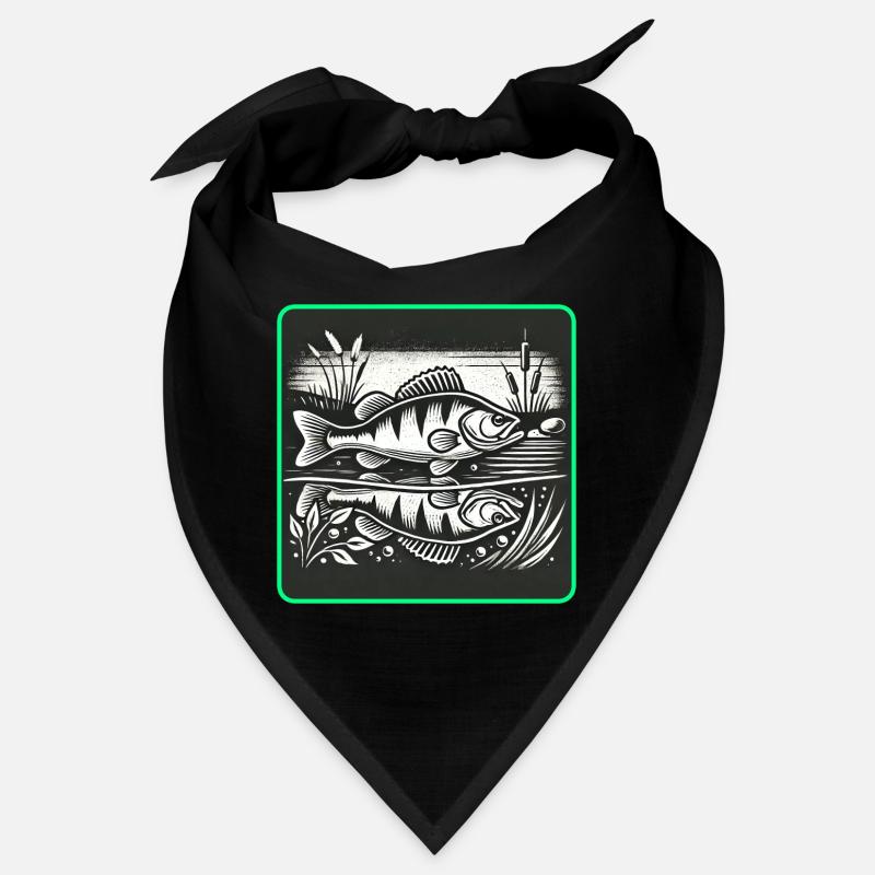 Barsch Raubfisch Design Bandana