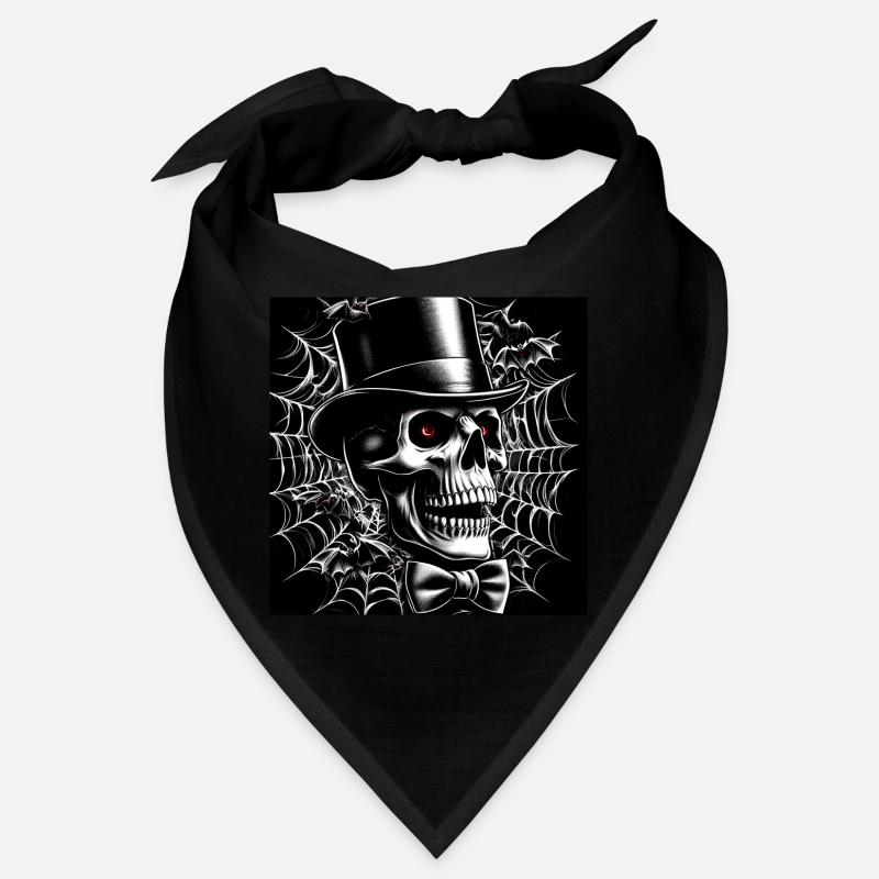 Halloween Elegant Skull Bandana