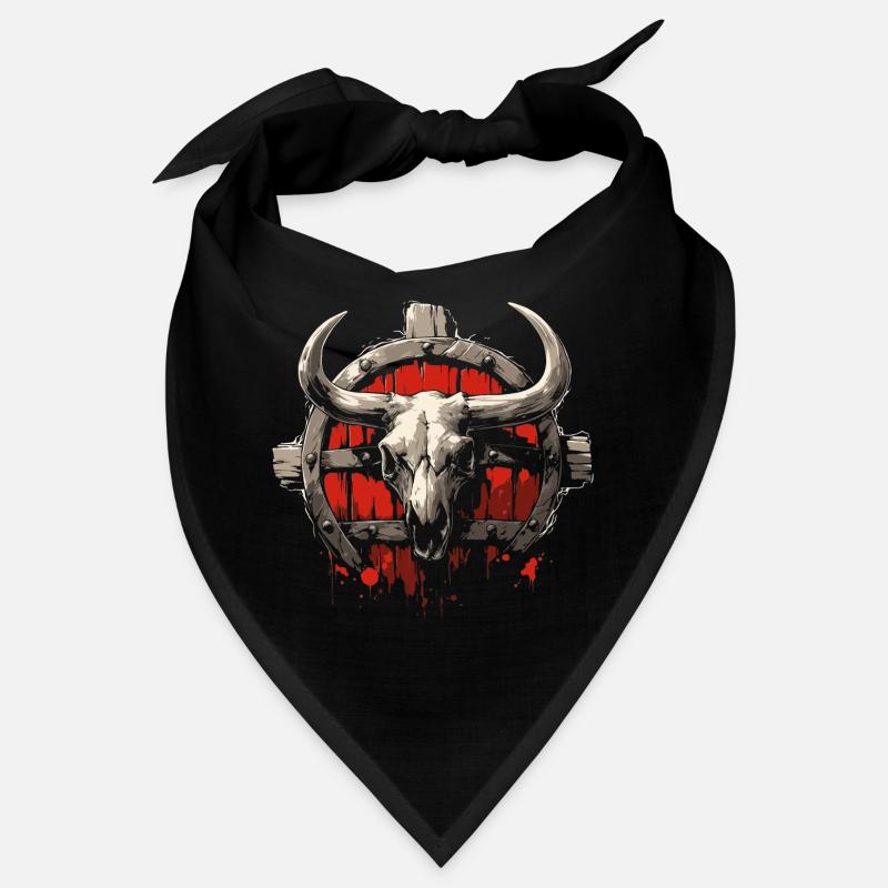 Crâne de bison Bandana