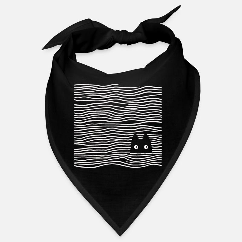 Katze im Meer Bandana