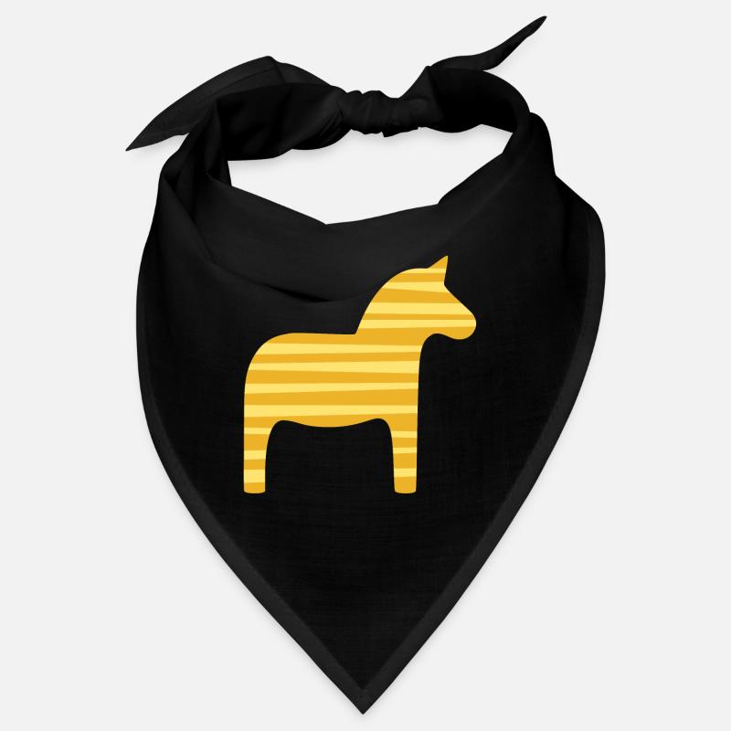 Dalapferd Streifen Schweden skandinavisch Xmas Bandana