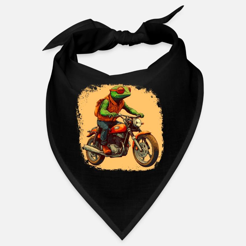 Chamäleone Motorrad / Motorradfahrer Chamäleon Bandana