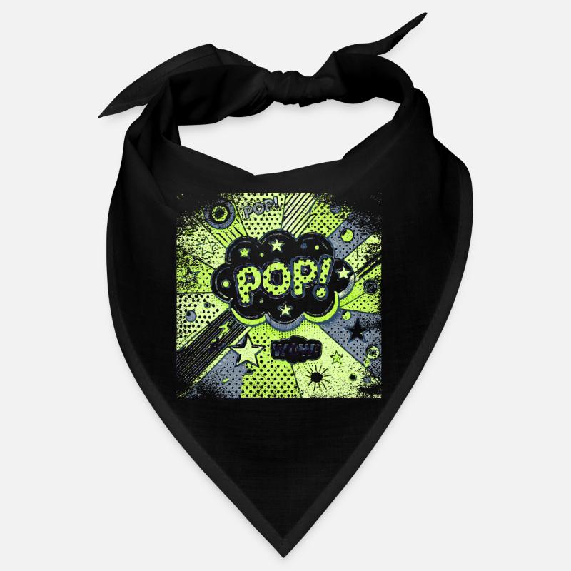 Pop Art VERT Bandana